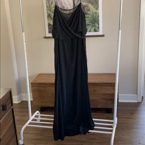 New 100% Silk Jay Godfrey evening maxi dress size8